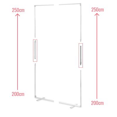 MEGA SEG-Rahmensystem Verlängerung um 50cm